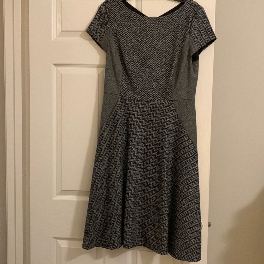 Classiques Entier short sleeve A line dress, 12